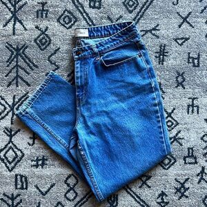 Vintage high rise denim Jeans, Light Wash, Med Rise Size 16 short, Fits True 12